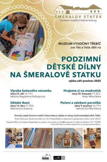 DĚTSKÉ PODZIMNÍ DÍLNY - Pečení a zdobení perníčků