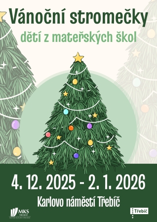 VÁNOČNÍ STROMEČKY DĚTÍ Z MATEŘSKÝCH ŠKOL