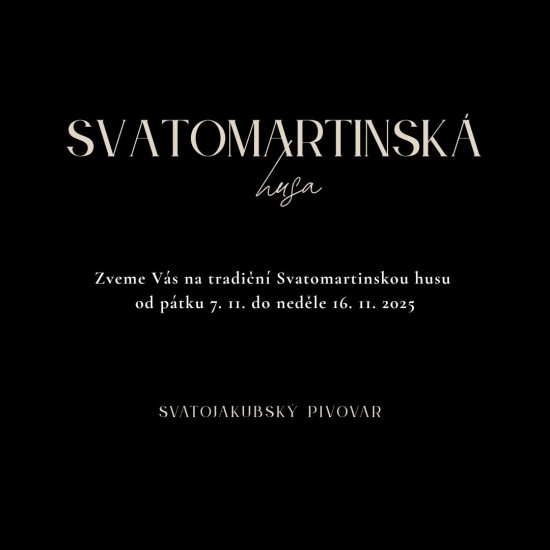 Svatomartinská husa