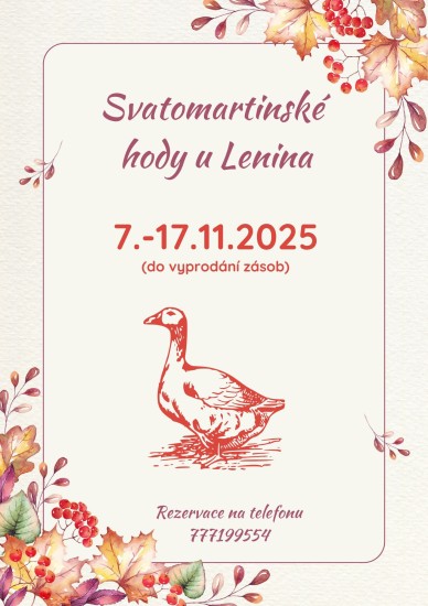 Svatomartinské hody u Lenina