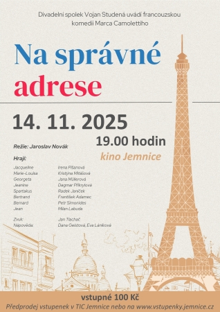 Na správné adrese – divadelní představení