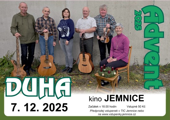 Adventní koncert – skupina DUHA
