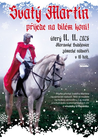 Svatý Martin přijede na bílém koni!