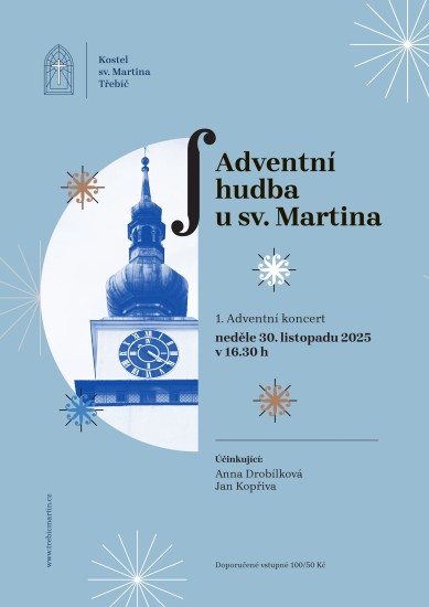 1. adventní koncert u sv. Martina