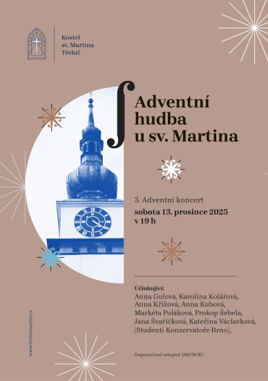 3. adventní koncert u sv. Martina