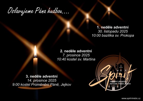 Adventní mše - 2. neděle adventní