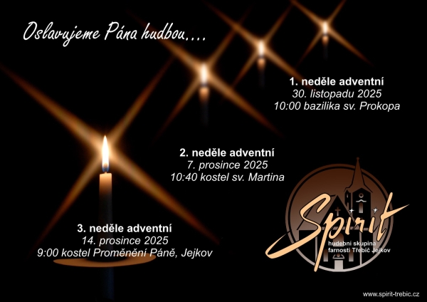 Adventní mše - 3. neděle adventní