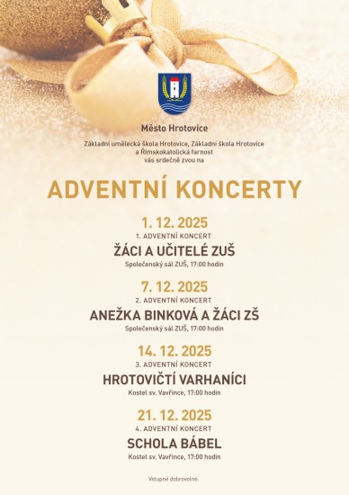 1. Adventní koncert