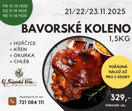 Pečené vepřové koleno