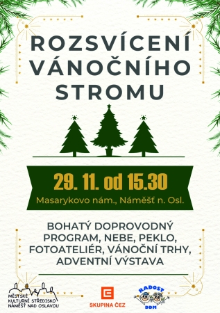 Rozsvícení vánočního stromu