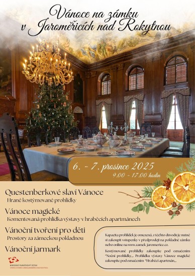 Vánoce na zámku Jaroměřice nad Rokytnou