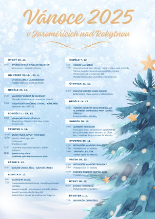 Vánoce 2025 v Jaroměřicích nad Rokytnou
