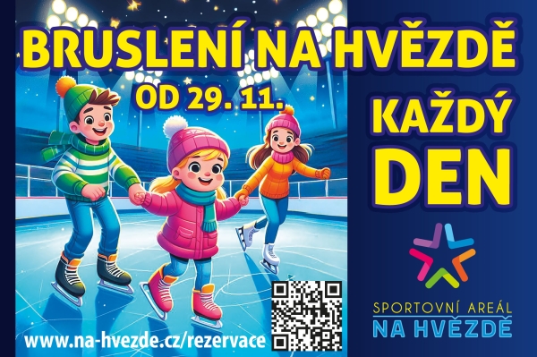 Bruslení na třebíčské Hvězdě startuje