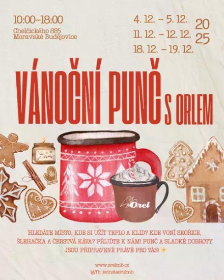 Vánoční punč s Orlem