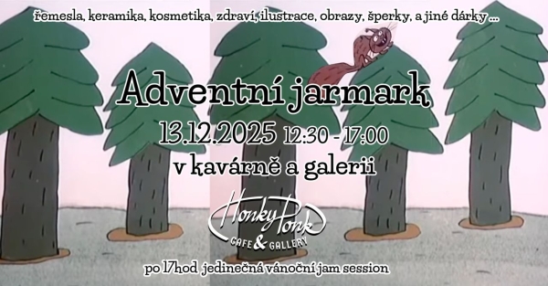 Adventní jarmark v Honky ponk