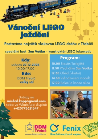 Vánoční LEGO ježdění