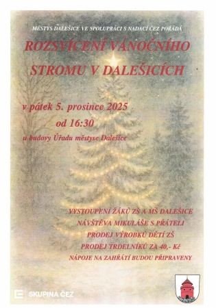 Rozsvícení vánočního stromu