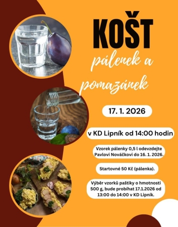 Košt pálenek a pomazánek