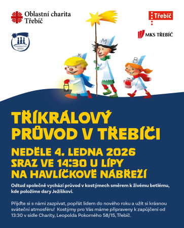 Tříkrálový průvod v Třebíči