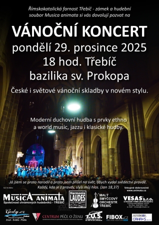 Vánoční koncert Musica animata