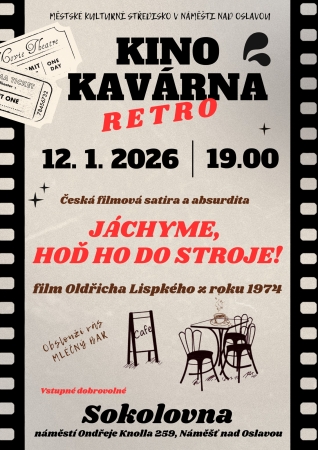 Kinokavárna - film Jáchyme, hoď ho do stroje!