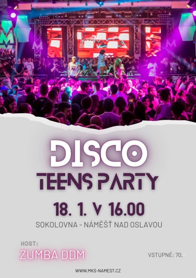 Disco teens party