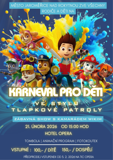 Karneval pro děti ve stylu Tlapkové patroly