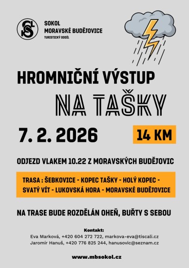 Hromniční výstup na Tašky