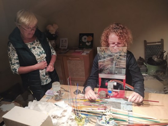 Výroba skleněné figurky