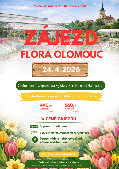 Zájezd Flora Olomouc