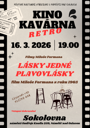 Kinokavárna - Lásky jedné plavovlásky