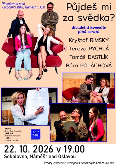 Půjdeš mi za svědka?