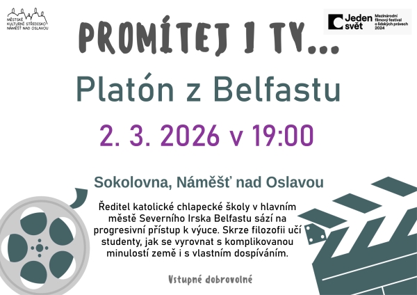 Promítej i ty ... Platón z Belfastu
