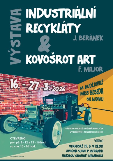 Industriální recykláty - Kovošrot Art