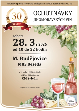 XXX. ročník Ochutnávky jihomoravských vín