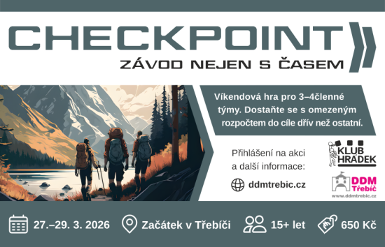 CHECKPOINT: Závod nejen s časem