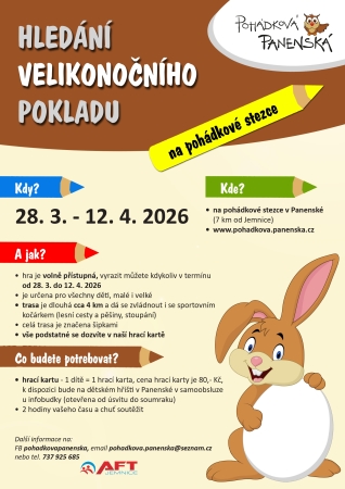 Hledání velikonočního pokladu