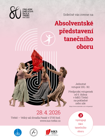 Absolventské představení tanečního oboru