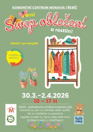 Swap oblečení a rostlin