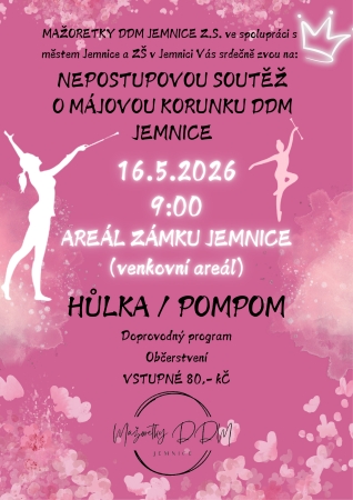 Nepostupová soutěž o Májovou korunku DDM Jemnice