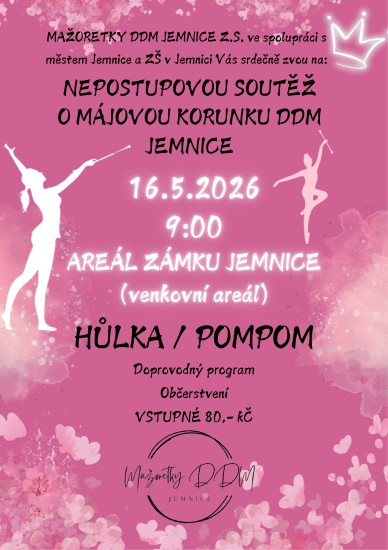 Nepostupová soutěž o Májovou korunku DDM Jemnice