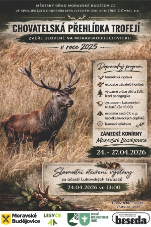 XIX. Chovatelská přehlídka trofejí zvěře