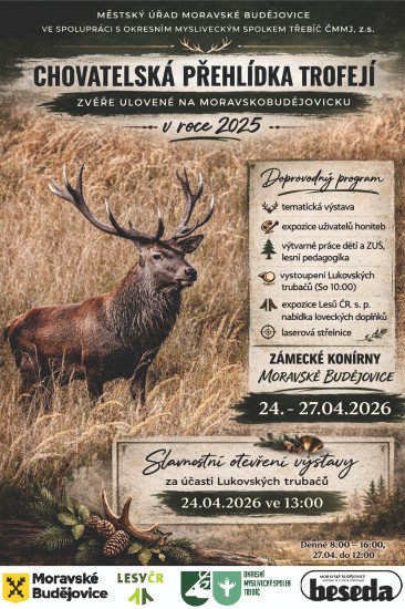 XIX. Chovatelská přehlídka trofejí zvěře
