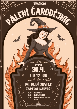 Tradiční pálení čarodějnic