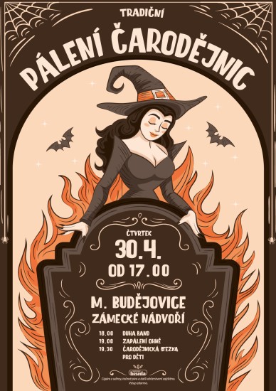 Tradiční pálení čarodějnic