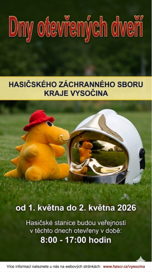 Dny otevřených dveří HZS Kraje Vysočina