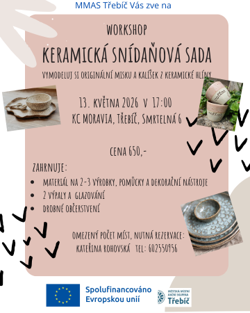 Keramická snídaňová sada