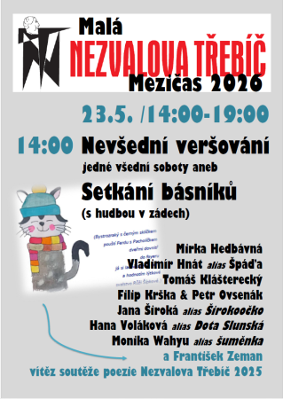 Malá Nezvalova Třebíč / Mezičas 2026