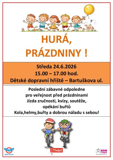 Hurá, prázdniny!
