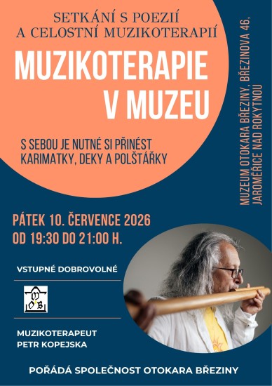 Muzikoterapie v Muzeu O. Březiny